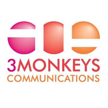 Best Public Relations Firm Logo: 3 Monkeys Communications
